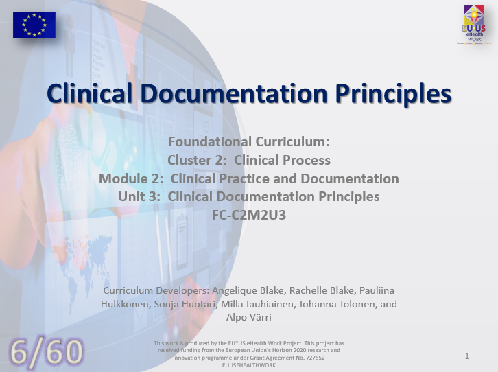 Clinical Documentation Principles